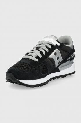 Saucony pantofi Shadow culoarea negru