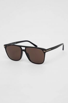 Tom Ford ochelari de soare bărbați, culoarea maro