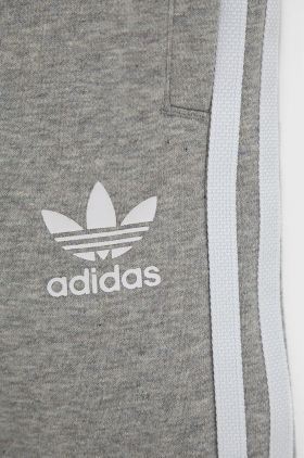 adidas Originals pantaloni scurti copii H32343 culoarea gri, melanj