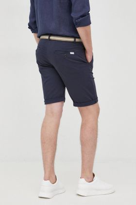 Lindbergh pantaloni scurti barbati, culoarea albastru marin