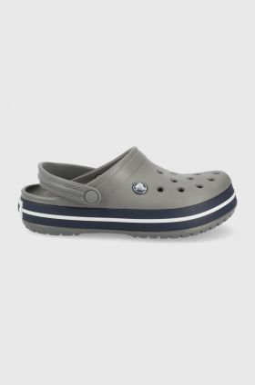 Crocs slapi copii culoarea gri