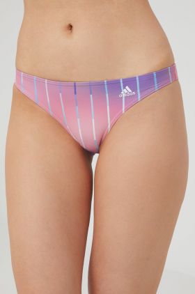 adidas Performance costum de baie Melbourne H59277 culoarea roz, cupa usor rigidizata