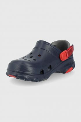 Crocs slapi copii culoarea albastru marin