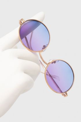 Jeepers Peepers ochelari de soare culoarea auriu