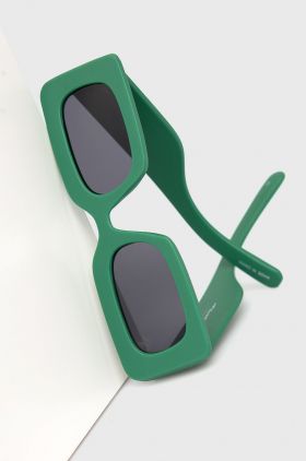 Jeepers Peepers ochelari de soare culoarea verde