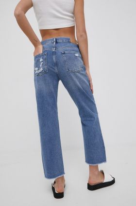 Superdry jeansi femei , high waist