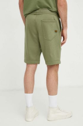 G-Star Raw pantaloni scurti barbati, culoarea verde