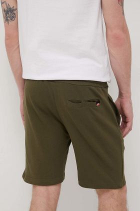 Ellesse pantaloni scurți barbati, culoarea verde SHF09162-BLACK