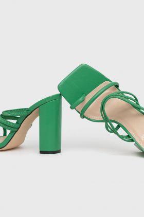 Answear Lab papuci culoarea verde