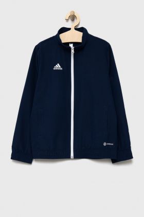 adidas Performance bluza copii H57482 culoarea albastru marin, cu imprimeu