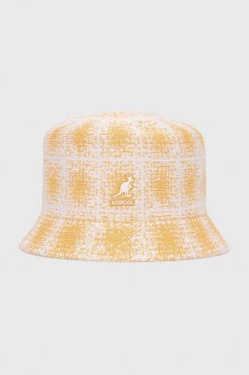 Kangol pălărie culoarea galben K3548.WW800-WW800