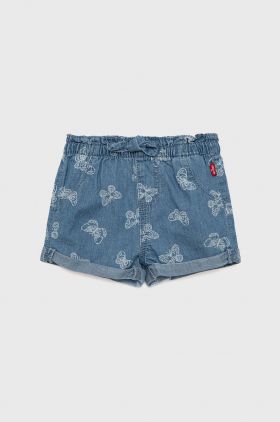 Levi's pantaloni scurti din denim pentru copii cu imprimeu