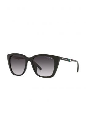 Armani Exchange ochelari de soare femei, culoarea negru