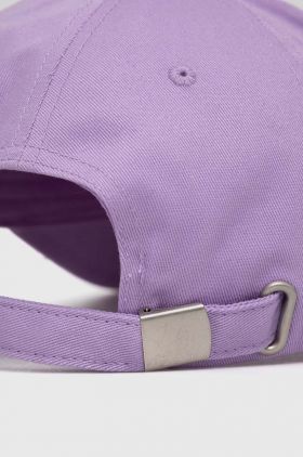 Fila caciula culoarea violet, cu imprimeu