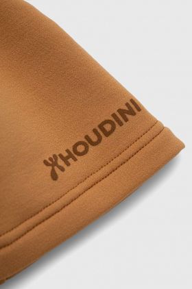 Houdini caciula Power Top culoarea verde, din tesatura neteda