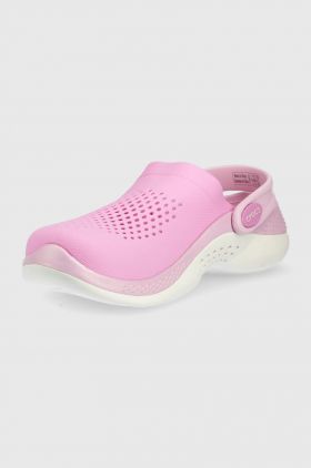 Crocs papuci culoarea violet