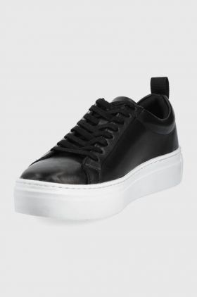 Vagabond Shoemakers sneakers din piele ZOE PLATFORM culoarea negru