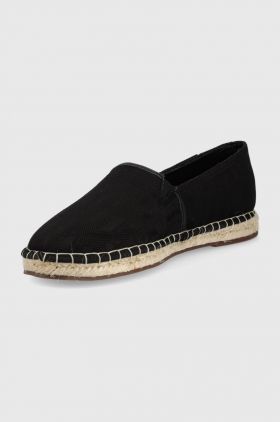 Karl Lagerfeld espadrile Kamino culoarea negru