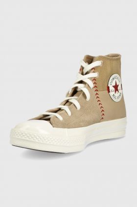 Converse teniși Chuck 70 culoarea bej 172667C-Nomad.Khak