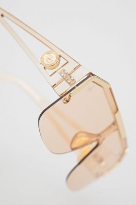 Jeepers Peepers ochelari de soare culoarea auriu