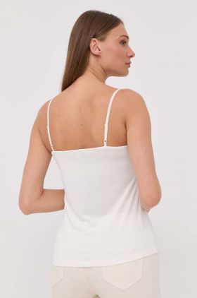 Morgan top femei, culoarea alb