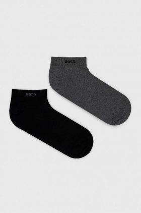 BOSS șosete bărbați, culoarea gri 50469849