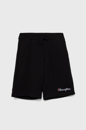 Champion pantaloni scurti copii 305958 culoarea negru,