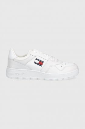 Tommy Jeans sneakers culoarea alb