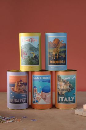 Designworks Ink puzzle într-un tub Italy 500 elementów