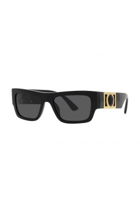 Versace ochelari de soare barbati, culoarea negru