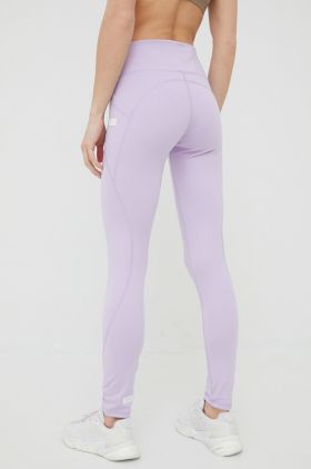 Arkk Copenhagen colanti femei, culoarea violet, neted