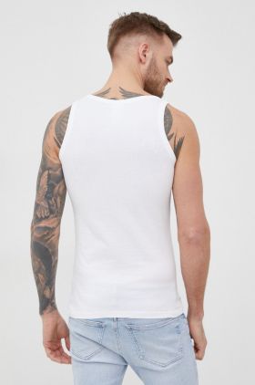 Versace tricou bărbați, culoarea alb