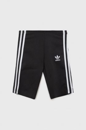 adidas Originals pantaloni scurti copii HD2038 culoarea negru, cu imprimeu