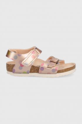 Birkenstock sandale copii culoarea bej