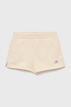 Champion pantaloni scurti copii 404334 culoarea bej, neted