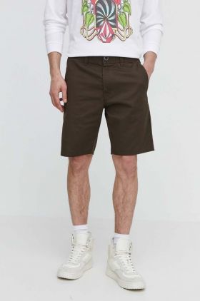 Volcom pantaloni scurti barbati, culoarea maro