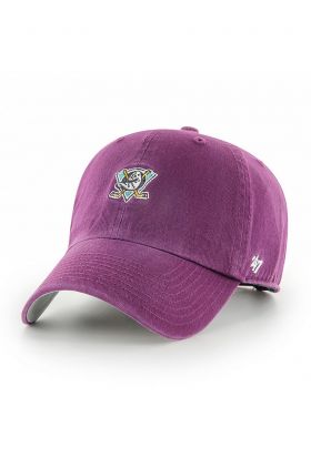 47brand șapcă Anaheim Ducks culoarea violet, cu imprimeu