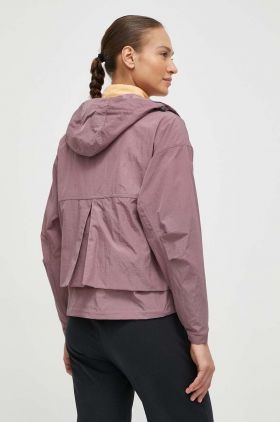 Columbia windbreaker TERREX Paracutie culoarea violet, de tranziție, oversize 1989441