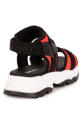 Dkny sandale copii culoarea portocaliu