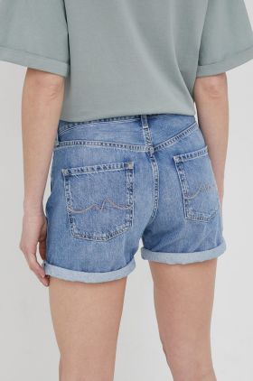 Pepe Jeans pantaloni scurti jeans Mable Short femei, neted, medium waist