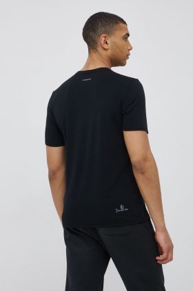 Viking tricou sport Lenta culoarea negru, cu imprimeu