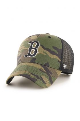 47brand șapcă Boston Red Sox culoarea verde, modelator