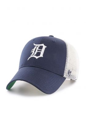 47brand șapcă MLB Detroit Tigers culoarea bleumarin, cu imprimeu  B-BRANS09CTP-NY