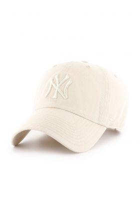 47brand șapcă MLB New York Yankees culoarea roz, cu imprimeu B-RGW17GWSNL-NTA