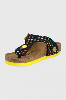 Birkenstock slapi copii culoarea negru