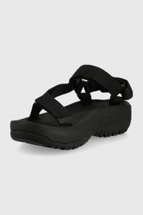Teva sandale femei, culoarea negru, cu platforma 1131270.BLK-BLK