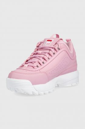 Fila sneakers pentru copii culoarea roz