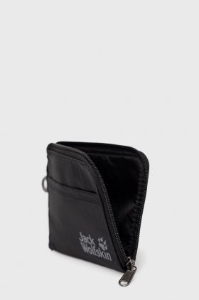 Jack Wolfskin portofel culoarea negru