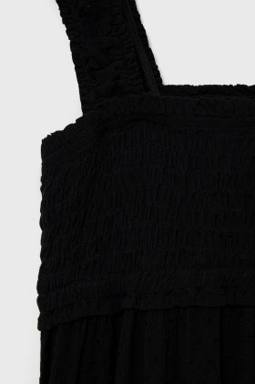 GAP rochie fete culoarea negru, mini, evazati