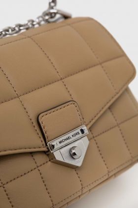 MICHAEL Michael Kors poseta de piele culoarea roz